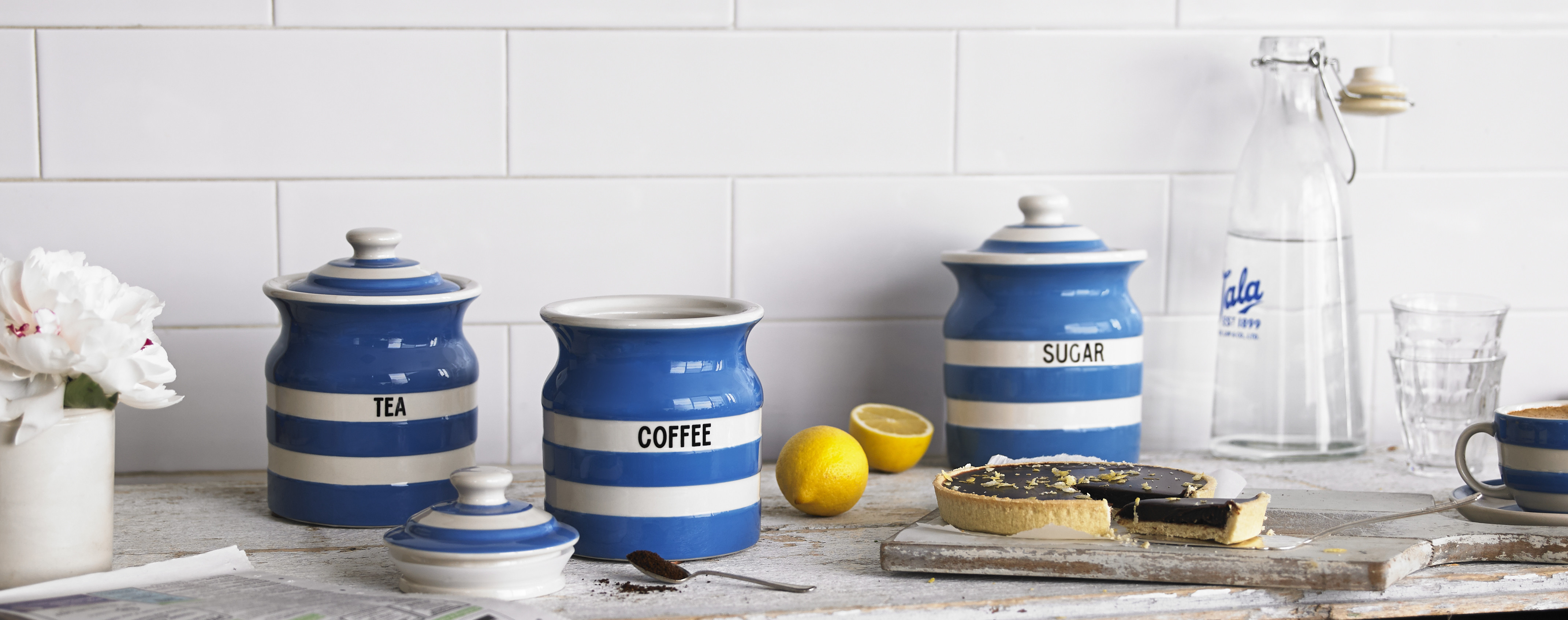 Storage Jars - Cornishware® – Classic British Kitchenware by T.G.
