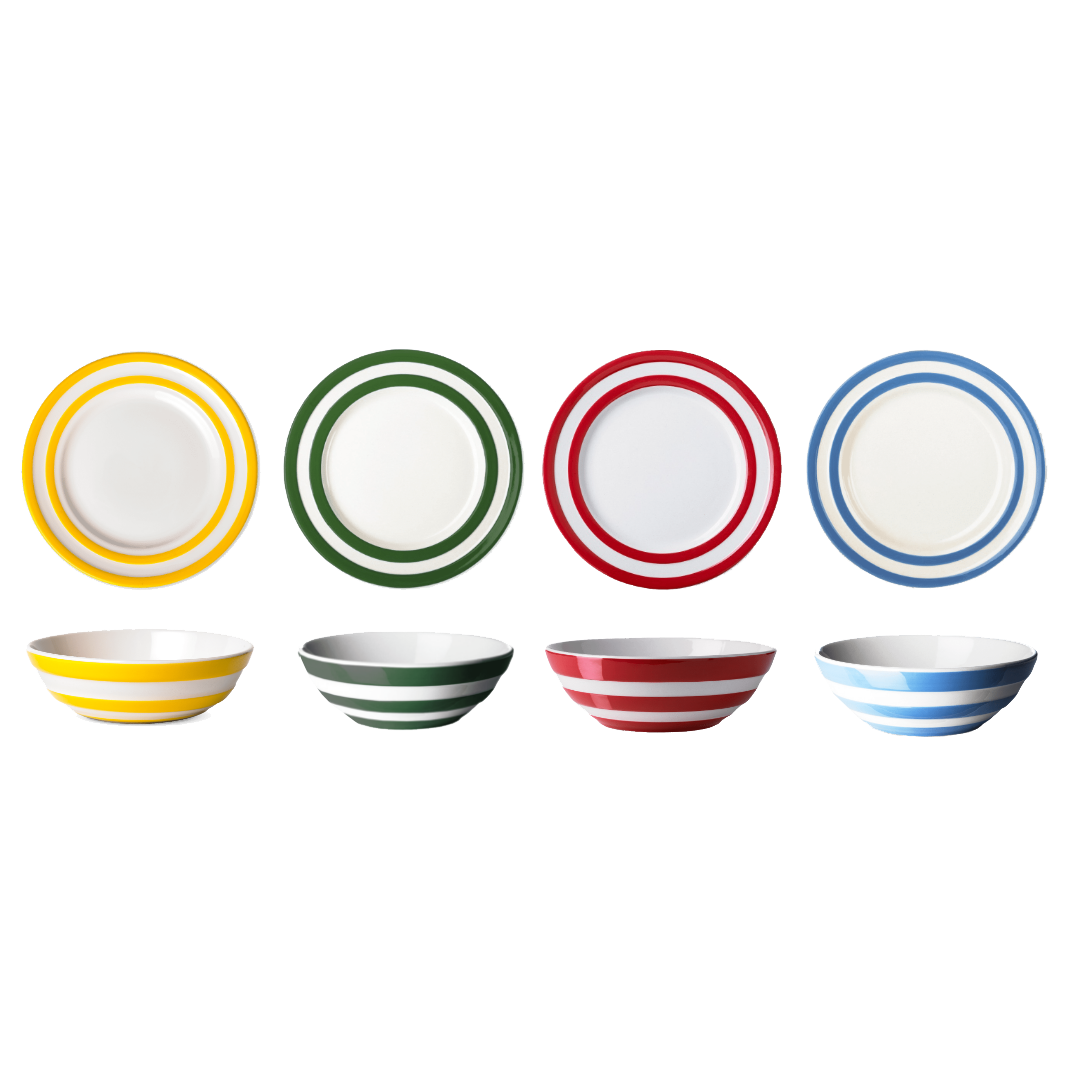 Plate bowls top
