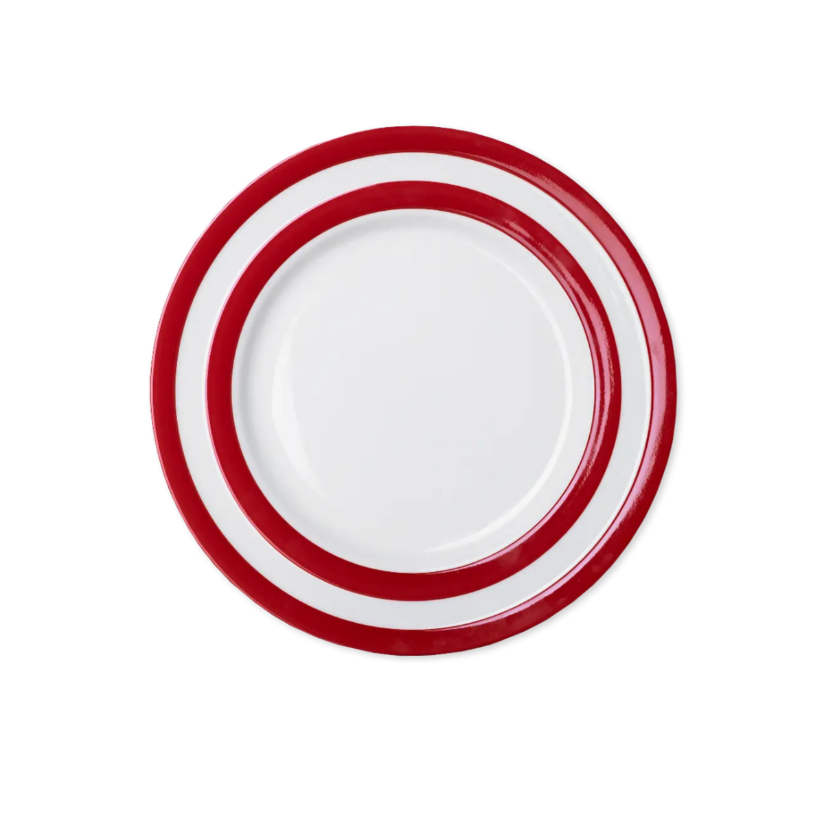 Set of 4 Cornish Red Main Plates 28cm | Cornishware® | Classic