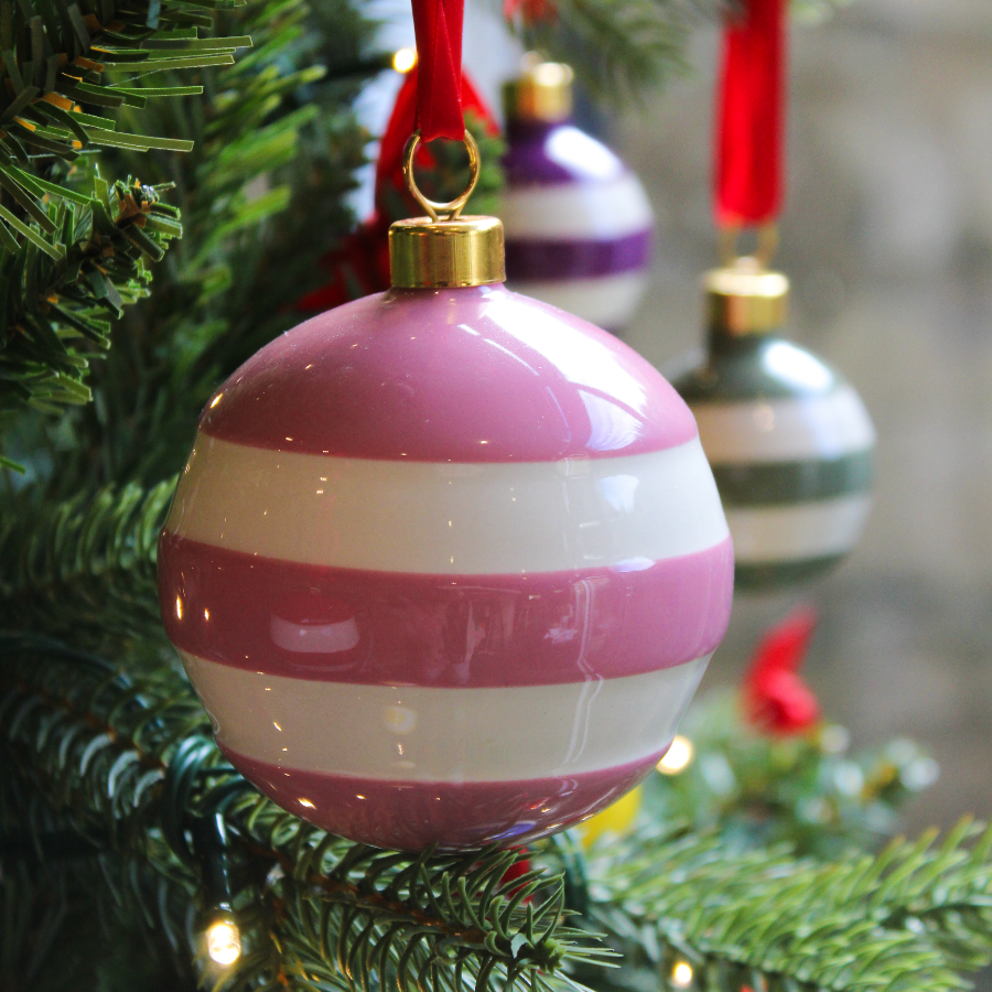 Spring Bauble Summer Rose Large Bauble | Cornishware® | Classic British Kitchenware ...