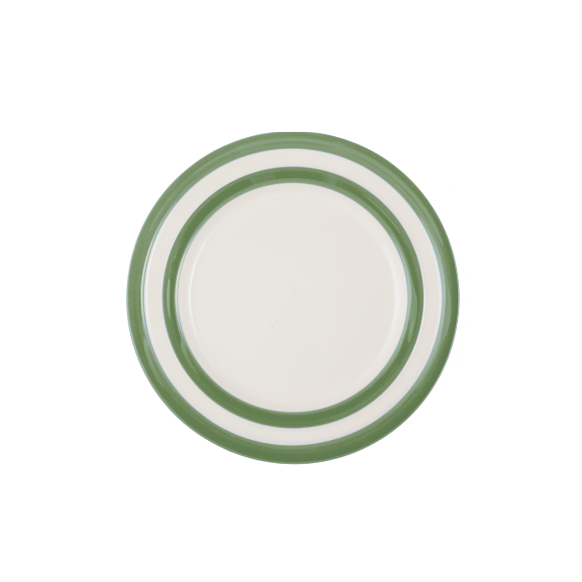 Set of 4 Willow Green Breakfast Plates Cornishware® Classic British