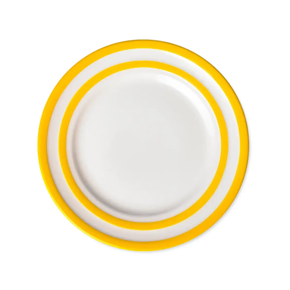 Cornishware Set of 4 Cornish Yellow Main Plates 28cm