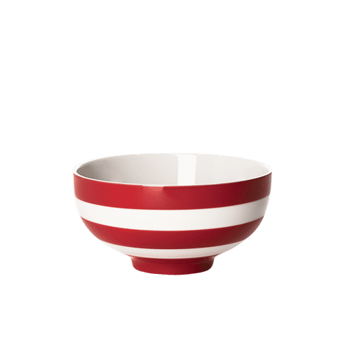 Set of 4 Cornish Red Soup Bowls Cornishware® Classic British