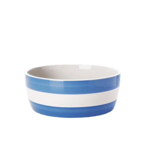 Cornish Blue Dog Bowl