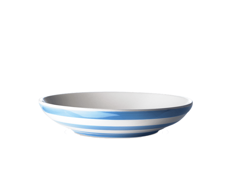 Set of 4 Cornish Blue Pasta Bowls Cornishware® Classic British