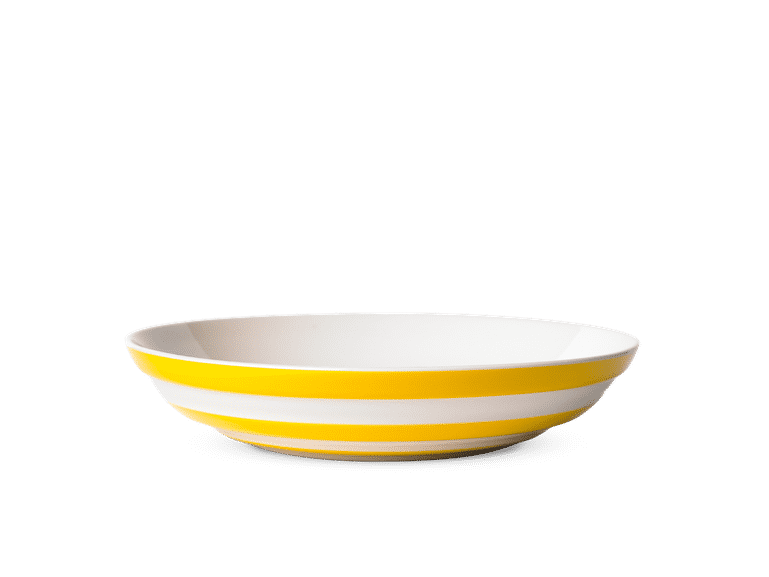 Set of 4 Cornish Yellow Pasta Bowls Cornishware® Classic British