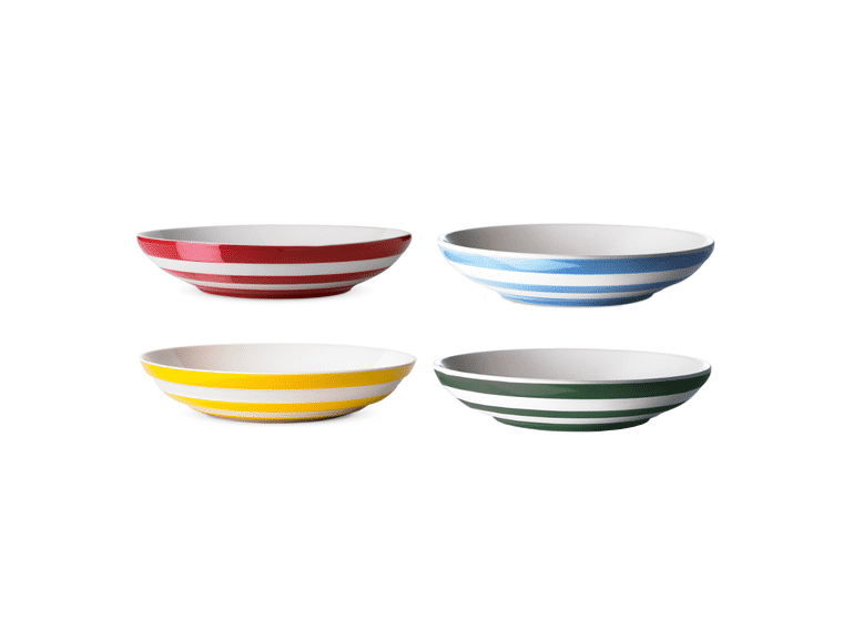 Set of 4 Cornish Colours Pasta Bowls Cornishware® Classic British